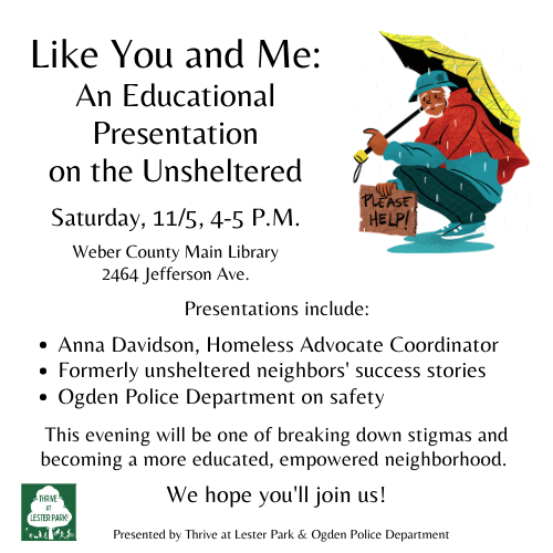 Like You and Me: An Educational Presentation on the&nbsp;Unsheltered