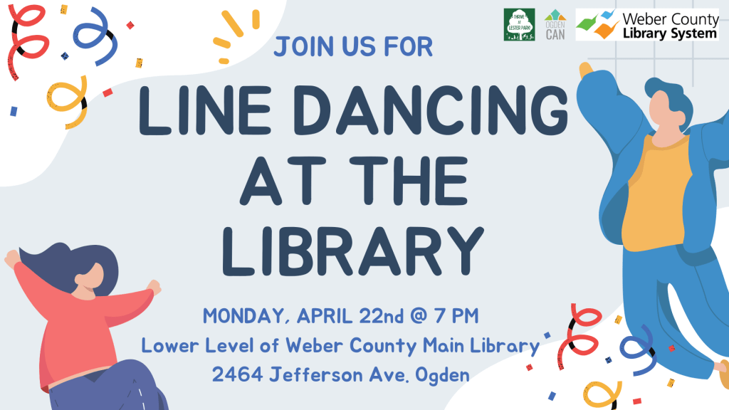 Line dancing at the&nbsp;Library